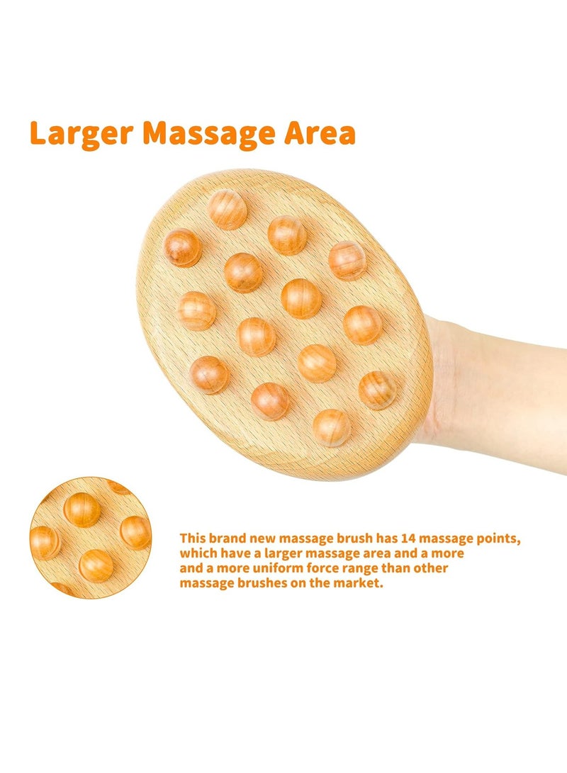 WoodenTherapy Massage Tool – Cellulite Removal  Pain Relief for Back, Neck, Feet, Shoulders, Thighs. - Image 2