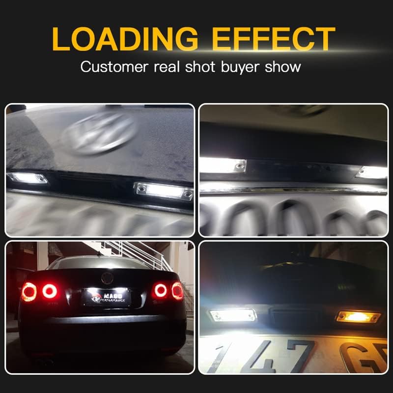 Vuzmode LED License Plate Light for VW Models - Image 5