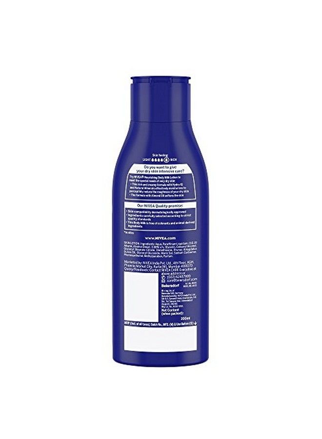 Nivea Nourishing Lotion Body Milk 200Ml - Image 5