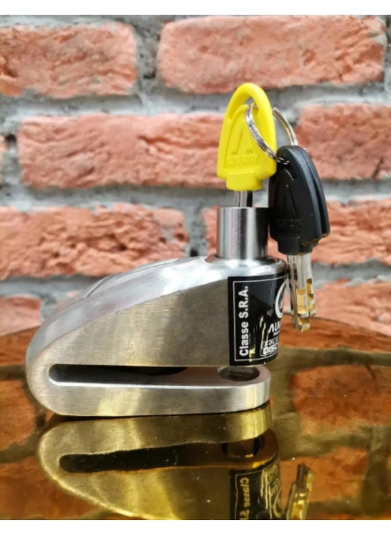 Ebakbak Motorcycle B-Lock 10 Steel Alarm Disc Lock 10 mm Sra 120DB Motor Disc Lock  - Image 4