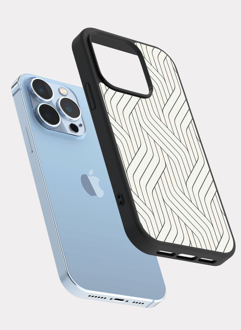 PXLAAT iPhone 13 Pro case cover Vertical Pattern - Image 2