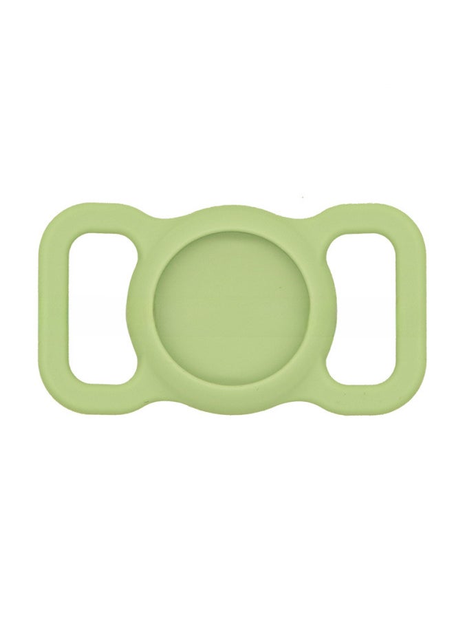 Generic - Suitable For Pet Dog Lost Airtag Protective Cover Silicone For Apple Tracker Protective Cover-Color:Avocado Green - Image 1