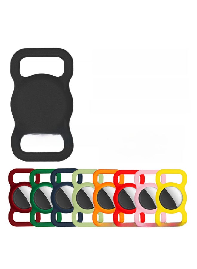 Generic - Suitable For Pet Dog Lost Airtag Protective Cover Silicone For Apple Tracker Protective Cover-Color:Avocado Green - Image 1
