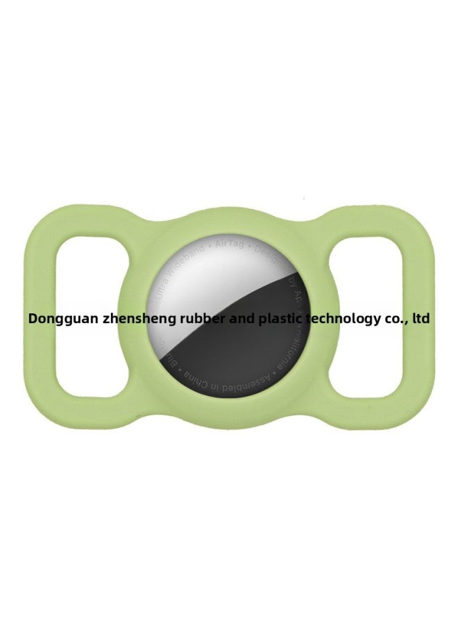 Generic - Suitable For Pet Dog Lost Airtag Protective Cover Silicone For Apple Tracker Protective Cover-Color:Avocado Green - Image 1