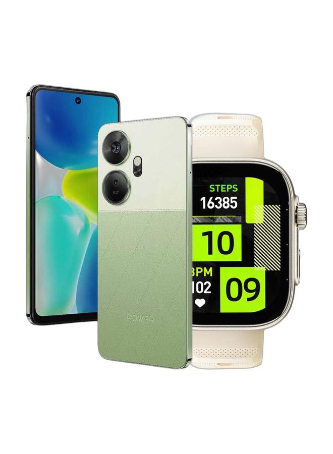 ITEL P55+ (8+8 جيجابايت رام 256 جيجابايت 4G) - أخضر ملكي + ساعة ذكية مجانية - Image 4