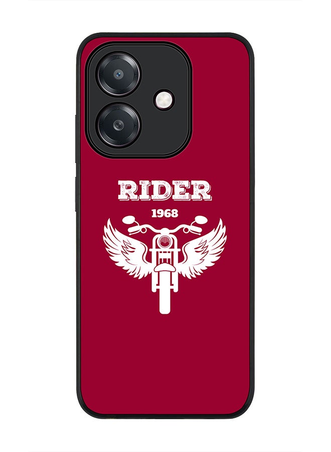 Stylizedd For Oppo A5i Case,Slim fit Camera Protection, Shockproof Thin Phone cover  - Rider 1968