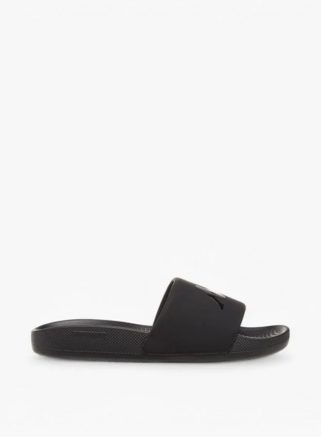 Men's Logo Detail Slip-On Slides