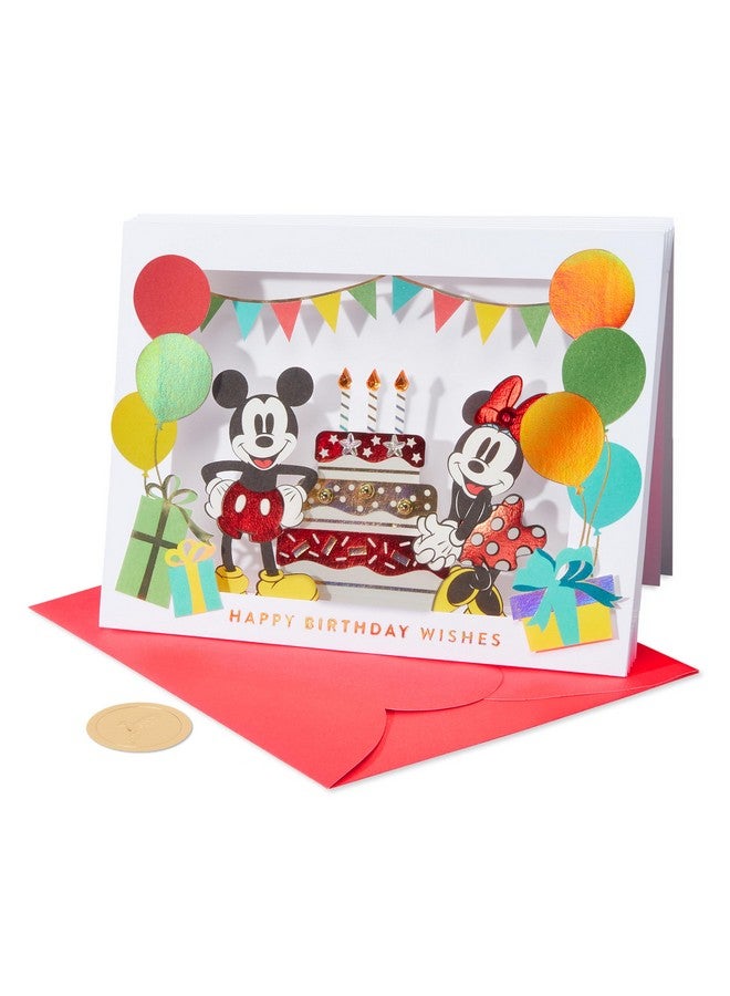 Papyrus Mickey And Minnie Mouse Birthday Card (As Wonderful As You) - Image 4