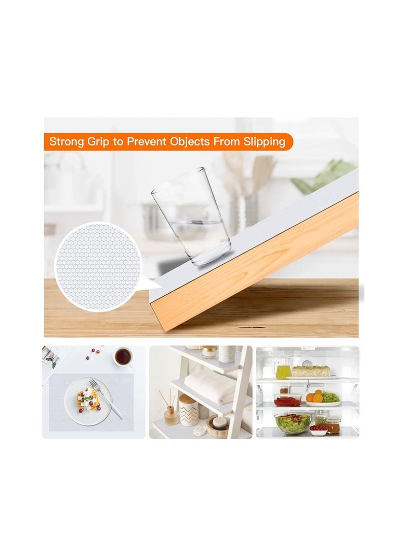 Generic - Reusable Shelf Cover Liners Cabinet Mat Drawer Mat Moisture-Proof Waterproof Dust Anti-Slip Fridge Kitchen Table Pad Paper - Image 1