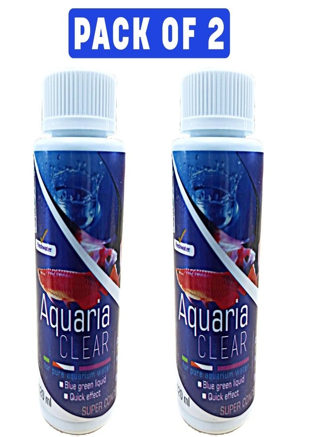 Scroll Store Aquatic Remedies Aquaria Clear 120Ml Pack of 2 | for Aquarium Crystal Clear Water | Suitable for Freshwater - Image 4