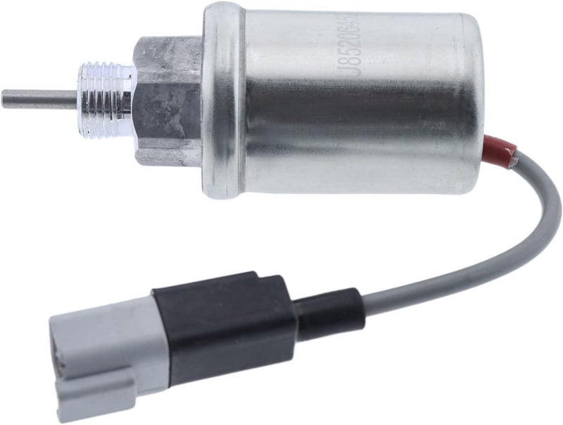 Holdia Fuel Stop Shutoff Solenoid Valve 12V Compatible with Perkins and Caterpillar - Image 2