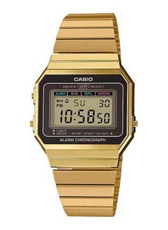 Digital Rectangle Shape Resin Wrist Watch A700WEVG-9ADF - 35.5 Mm