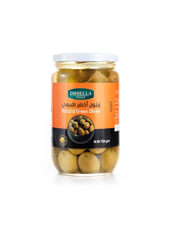 DOBELLA - Natural Green Olive - 720 grams - Image 1