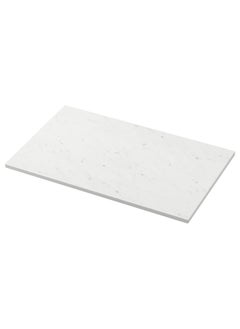 Countertop White Marble Effect Foliated Board 82X49 Cm
