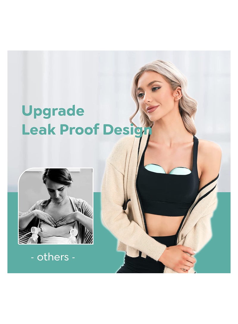 Electric Wearable Breast Pump Hands Free Low Noise Painless Leakproof All-in-One Portable Breast Pump - Image 5