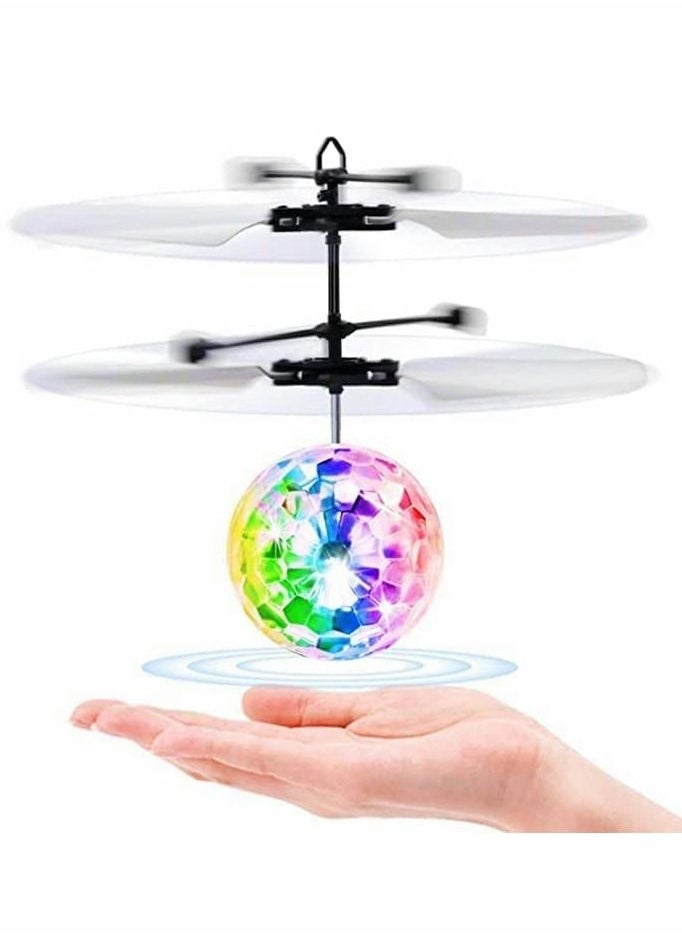 KASTWAVE Flying Ball Toys, Infrared Induction RC Toys Mini Ball Drone Helicopter, Light Up Flying Toys Indoor, and Outdoor Games, Rechargeable Light Up Ball Mini UFO Flying Ball Toys, Toys for Boys, Girls  - Image 1