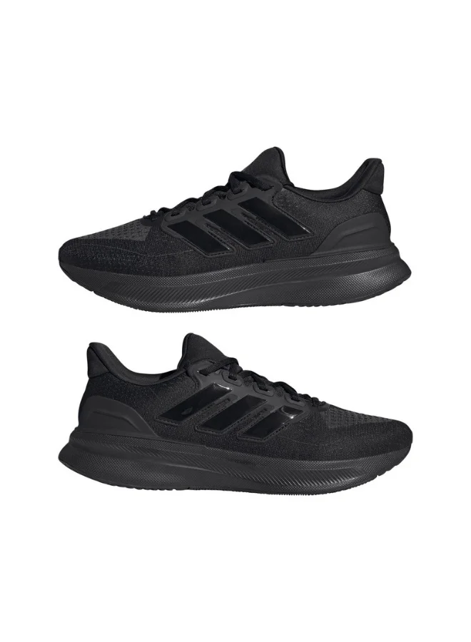 اديداس Adidas Ultrarun 5 Black Running Shoes For Men 6.5