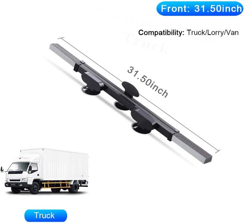 SEINECA Car Retractable Windshield Sun Shade, Large Sunshade Protector Blocks 99% UV Rays to Keep Your Truck Cool, Auto Sun Visor Fits Front Window of Various Models with 3 Suction Cups - Image 2