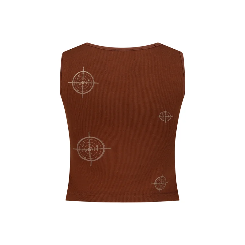  إنترلوديكس Brown Tank top