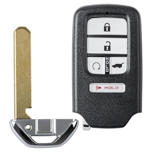 Vurkcy Key Fob Replacement for 2016-2021 Honda Pilot/ 2017-2022 Honda CRV 5-Door/ 18-21 Civic Car Keyless Entry Remote Control, KR5V2X, 5 Btn - Image 1
