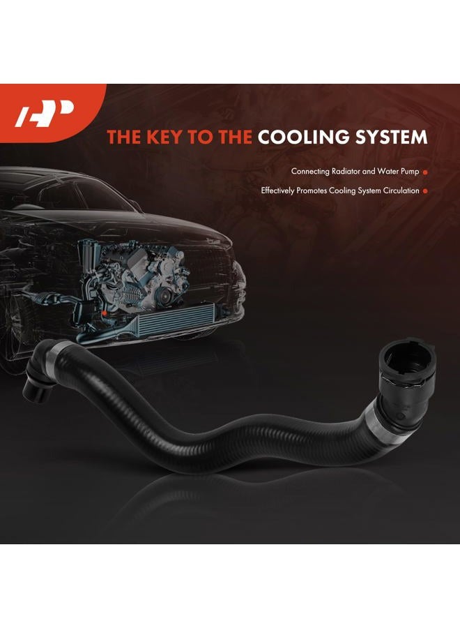 A-Premium Water Coolant Pipe Replacement for Mercedes-Benz CLS550 2007-2011 CLS500 E320 E350, 3.0L 3.2L 3.5L 5.0L 5.5L 6.3L, Feed Line to Heat Exchanger - Image 2