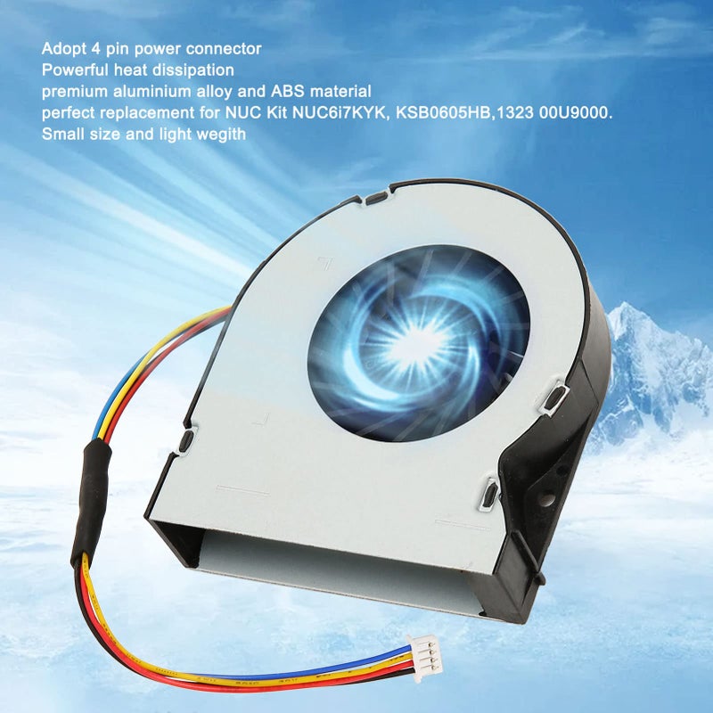 CPU Air Cooler 120mm RGB LED Cooling Fan For Desktop Computer - Image 3