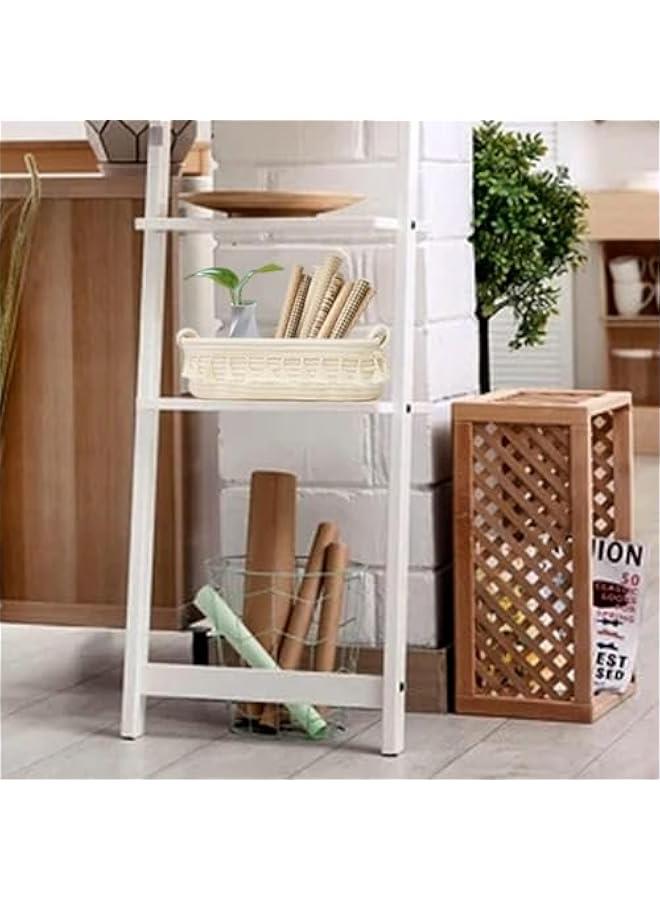 HOOKOR Small Cotton Rope Woven Toilet Paper Baskets for Organizing Decorative Basket for Boho Decor Storage, Bedroom Nursery Livingroom Entryway (White) - Image 5