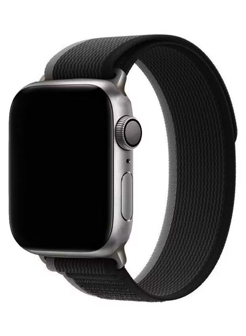 Zaboon 3Pack for Apple Watch Band 49mm 45mm 44mm 42mm Alpine Loop Band, Trail Band, Ocean Band Compatible with Apple Watch Ultra/8/7/SE/6/5/4/3/2/1 Red/Orange/Black - Image 3