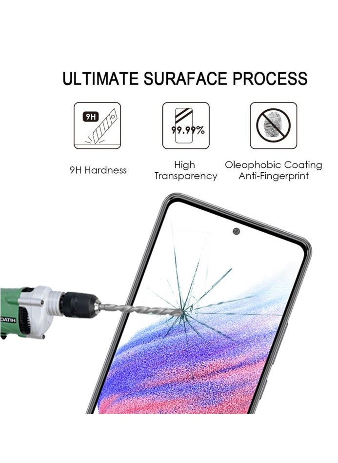 تيمبرد غلاس واقي شاشة من الزجاج المقوى ذو حافة سوداء متوافق مع هاتف Infinix Hot 40  - Image 4