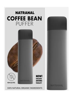 Quit Puffer for Oral Fixation Relief - Non-Addictive Puffer for Support When You Want to Quit Smoking or Quit Vaping- Soft Tip Behavioral Aid (Coffee Bean) 1 Pack