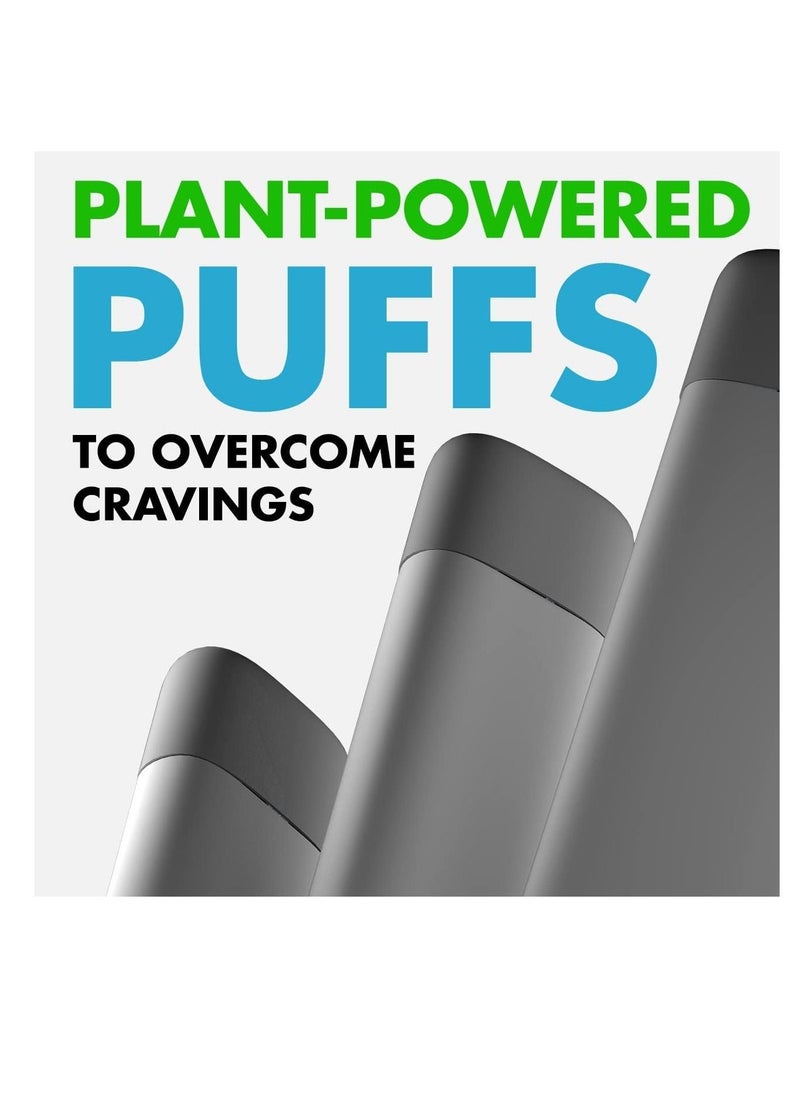 Natranal - Quit Puffer for Oral Fixation Relief - Non-Addictive Puffer for Support When You Want to Quit Smoking or Quit Vaping- Soft Tip Behavioral Aid (Coffee Bean) 1 Pack - Image 1