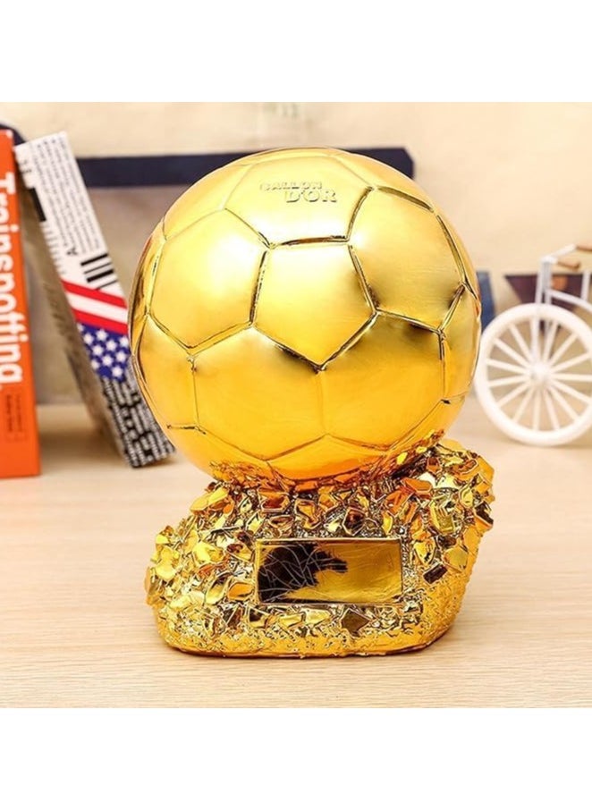generry - SM4U Golden Football Trophy, Decorative Sculpture - Image 1