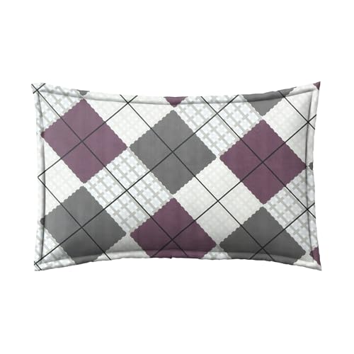 RRC Super Soft Microfiber Cotton Pillow Covers Set of 4-18" x 27" Inches, Multicolor - Image 5