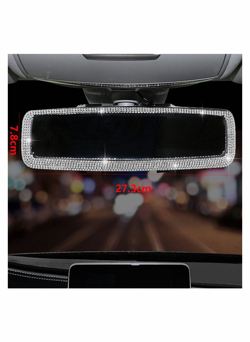 KASTWAVE Bling Rhinestone Car Rear View Mirror - Image 5