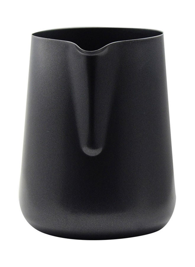 Loquat Stainless Steel Coffee Espresso Milk Frothing Pitcher Cup Black - Image 3