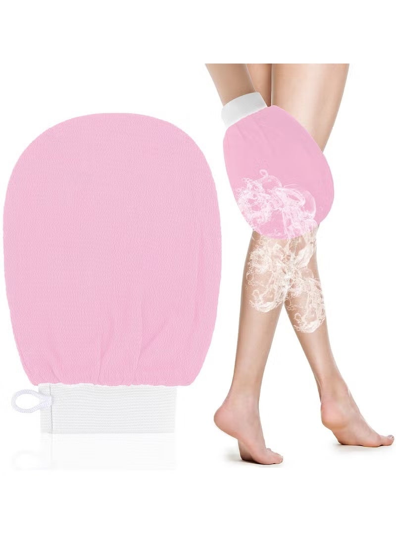 Korean Exfoliating Bath Gloves Body Scrub Washcloth, Deep Cleansing Shower Sponge, Random Color - Image 2