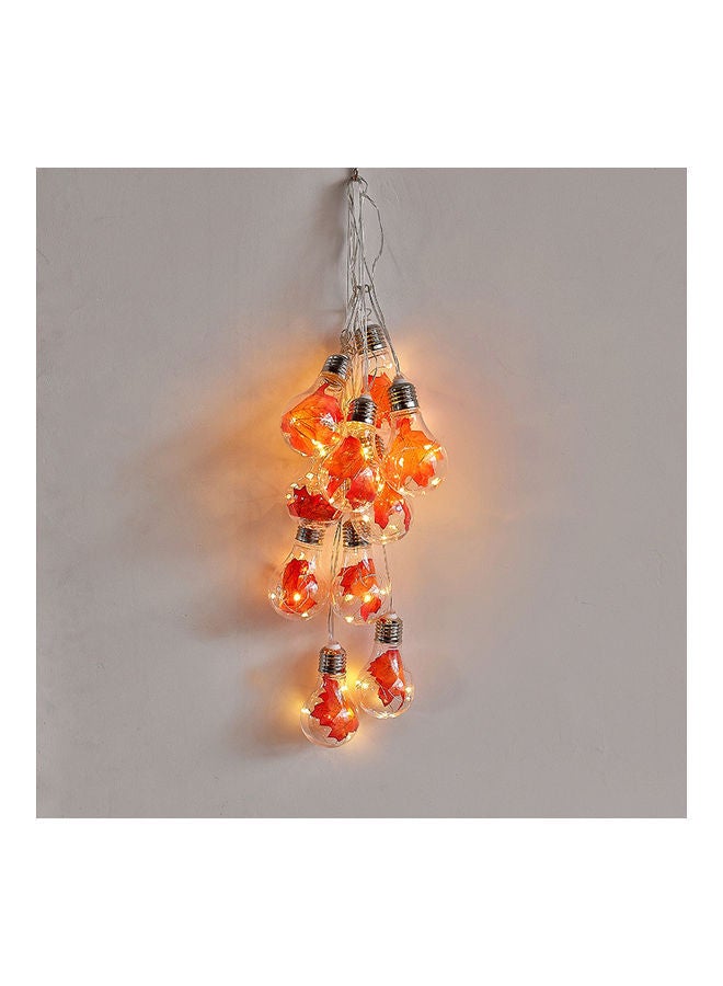 Loquat 10-Piece LED String Lights Orange - Image 4