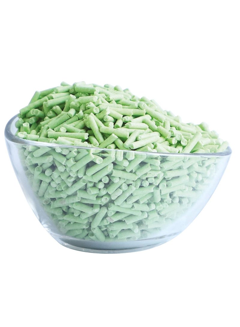 Kit Cat رمل فول الصويا الكتل لشاي الأخضر لجميع مراحل حياة القطط 7 لتر - Image 2