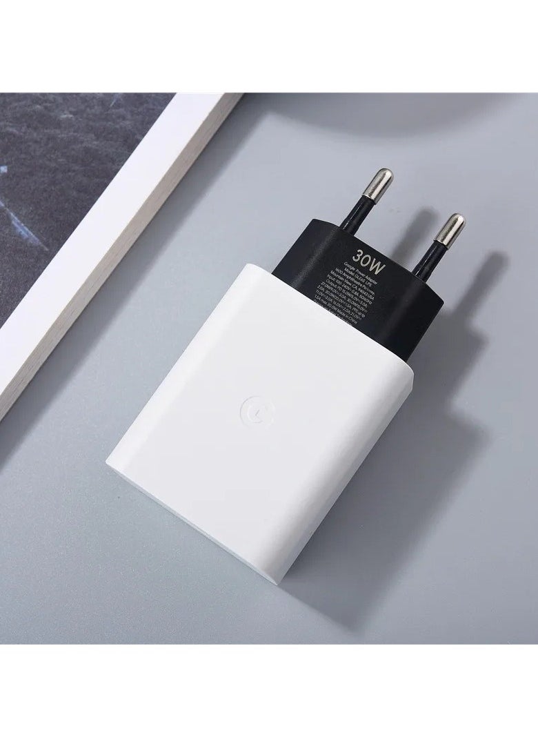 MUNTAQI 30W USB-C PD Fast Charger with UK 3-Pin Plug | Power Delivery Wall Adapter for Smartphones, Tablets, and USB-C Devices | Compact & Travel-Friendly High-Speed Charging | Overheat & Overcharge Protection | Universal Compatibility - Image 3