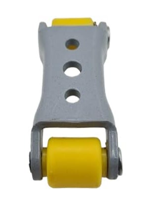 THOISEWELT THOISEWELT Small Size Caster Wheel For Furniture 65 x 3 Cm Hammer Wheel Pack Of 4  - Image 4