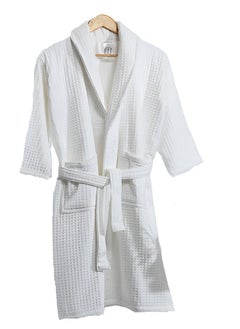 Plush And Absorbent Unisex  Bathrobe Standard Size