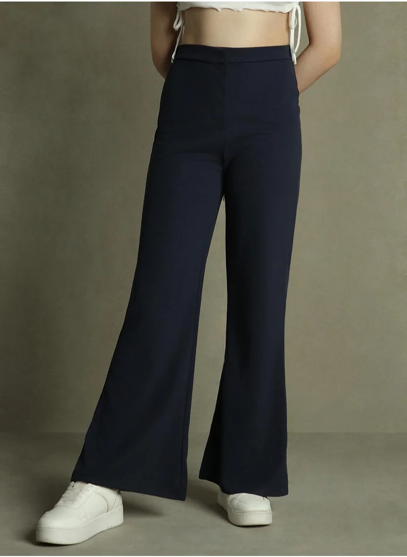دينيس لينغو Navy Pants For Women