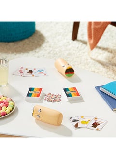 إكسبلودنج كيتنس أل أل سي تقدم Exploding Kittens لعبة Throw Throw Burrito - لعبة ورق Dodgeball - ألعاب ورق عائلية للبالغين والمراهقين والأطفال - من 2 إلى 6 لاعبين - من سن 7 سنوات فما فوق - 120 بطاقة  - Image 2