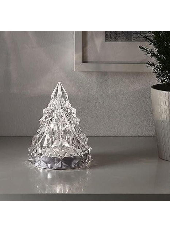Crystal Led Pyramid Shape Table Lamp (Pack of 1) - Image 4