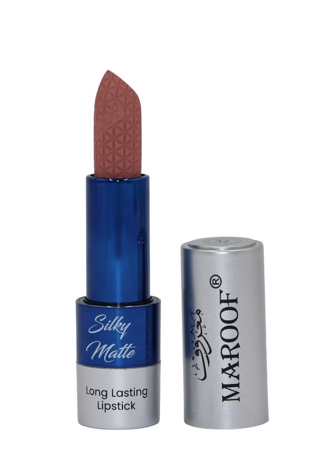 MAROOF Silky Matte Long Lasting Lipstick 3.8g, 22 Fresh Peach - Image 4