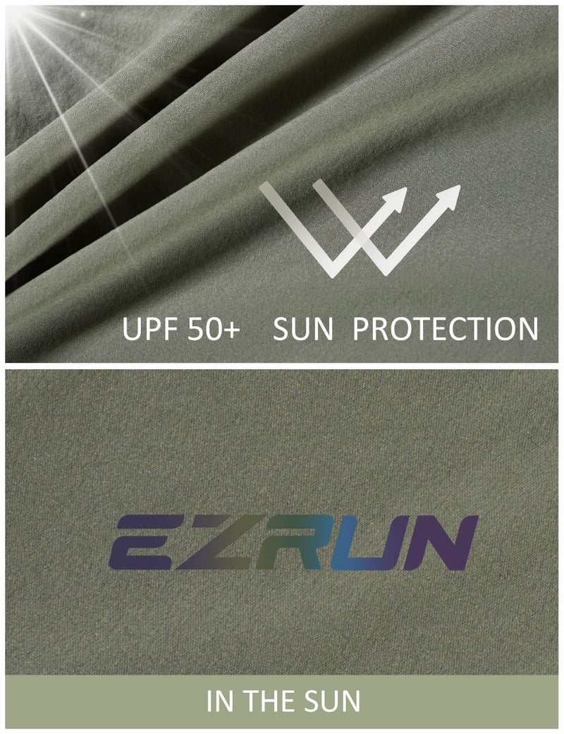EZRUN Men's Hiking Cargo Shorts Quick Dry Golf Outdoor Work Tactical Shorts with Multi Pocket for Fishing Travel - Image 4