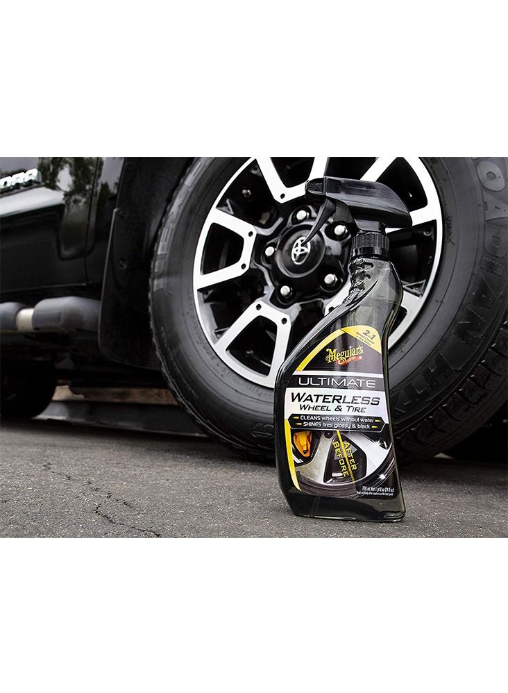 Meguiar's G190424 Ultimate Waterless Wheel & Tire Dressing 709ml  - Image 3