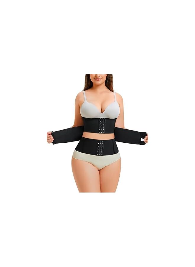 Waist Trainer for Women Tummy Control Shapewear Segmented Body Shaper Workout Girdle Cincher Postpartum Belt - Image 1