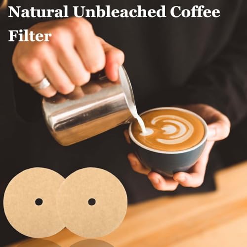 Jubobu Vietnamese Coffee Filter Papers - 100 Count, Disposable Natural Unbleached Paper Filters for Standard Phin Drip Coffee Makers, Ensures a Grit-Free Brew - Image 2