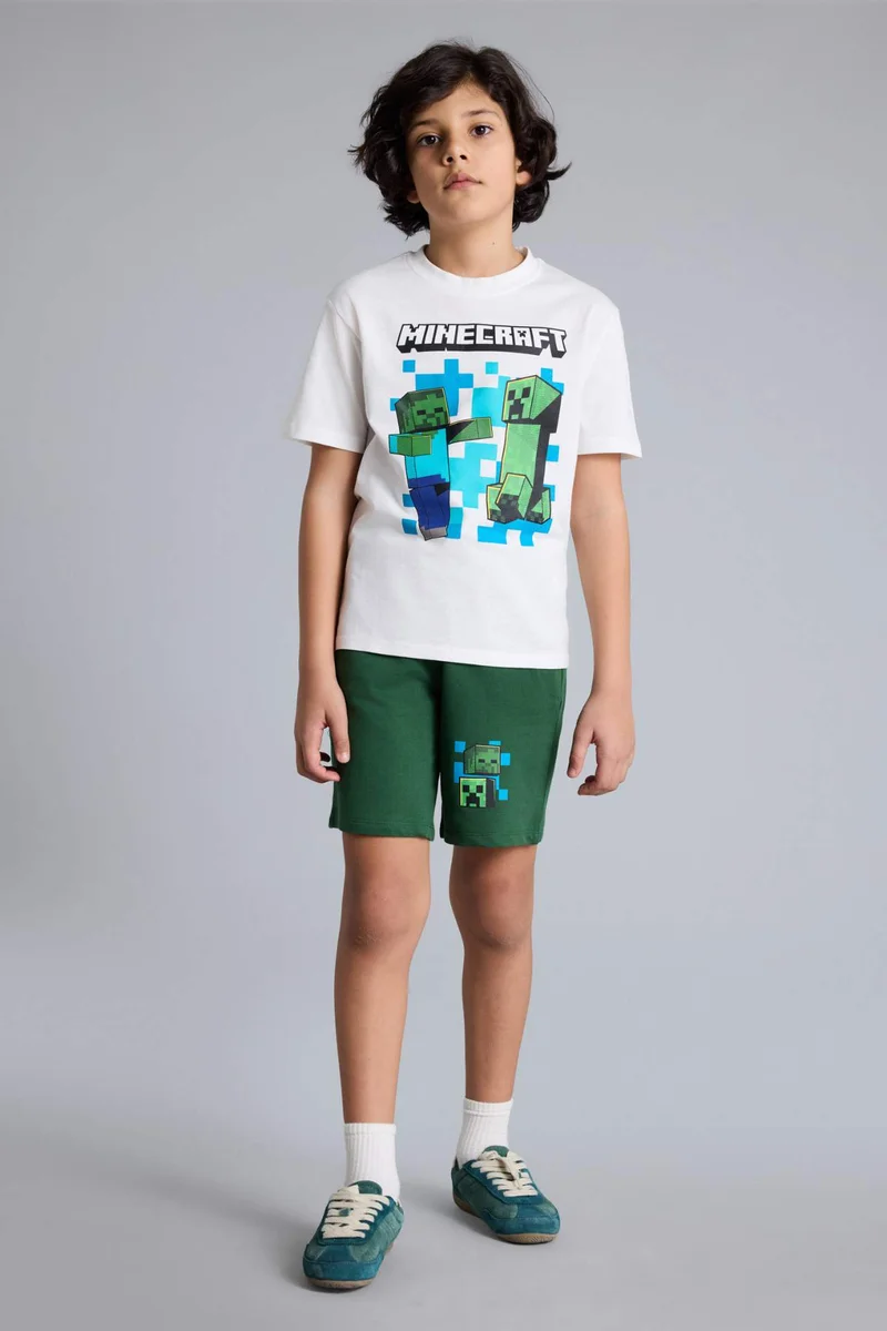 ديفاكتو 2 piece Regular Fit Minecraft Licensed Set